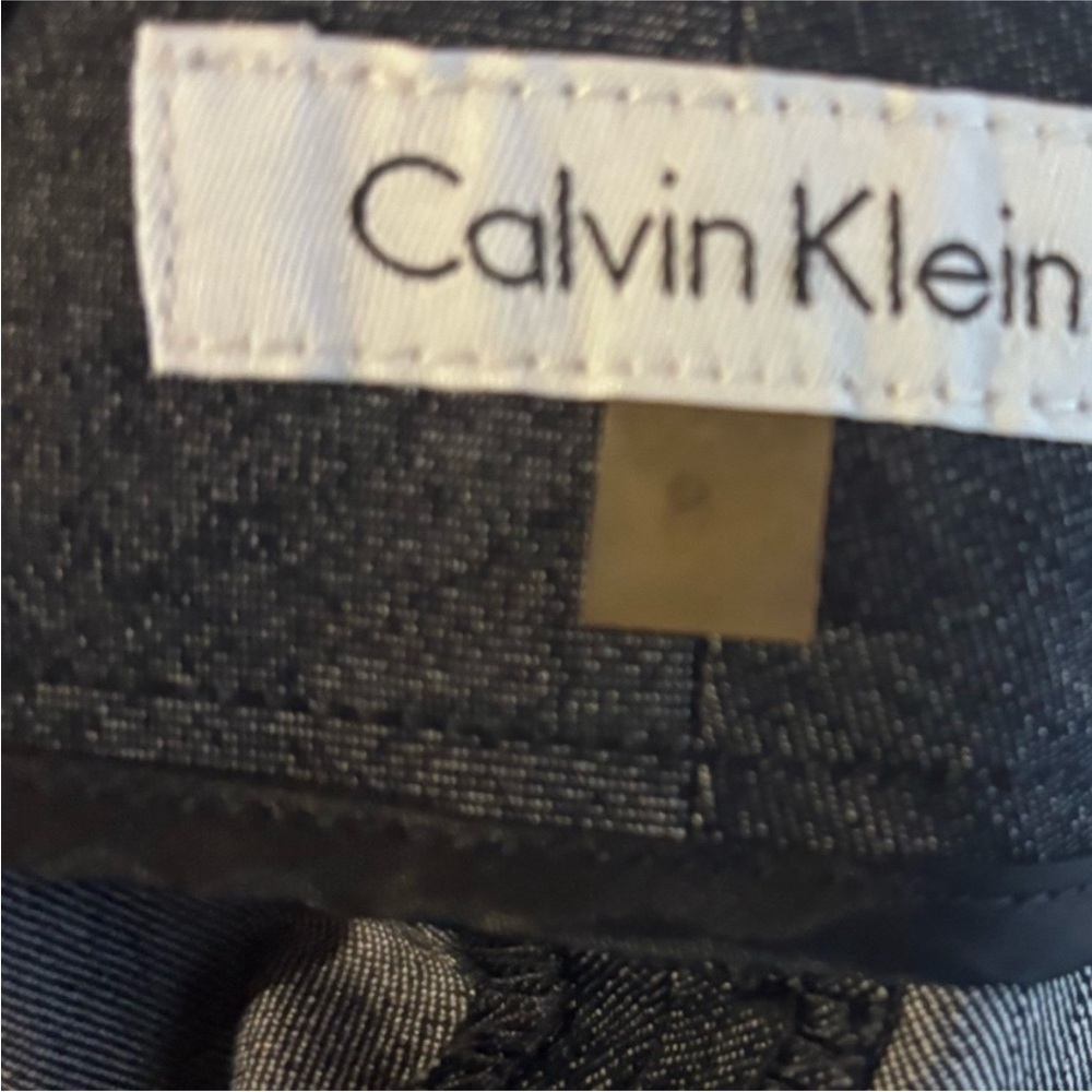Calvin Klein Grey Like New business casual work pants in size 8 - Picture 3 of 10